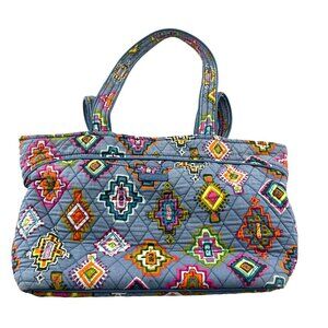 Vera Bradley Quilted Shoulder Bag In Multicolor Southwest Print